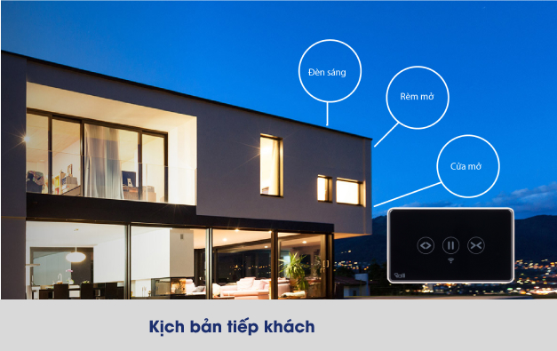 Công Tắc Điều Khiển Cửa Cuốn Thông Minh Ralli - Rạng Đông