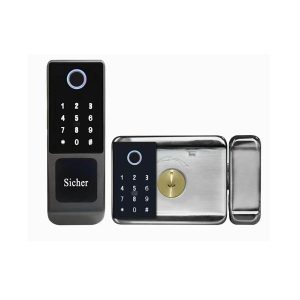 KHÓA CỔNG VÂN TAY NGOÀI TRỜI SICHER FE1 ( 2F )
